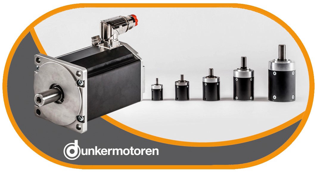 Gama de servomotores y motores DC de Dunkermotoren